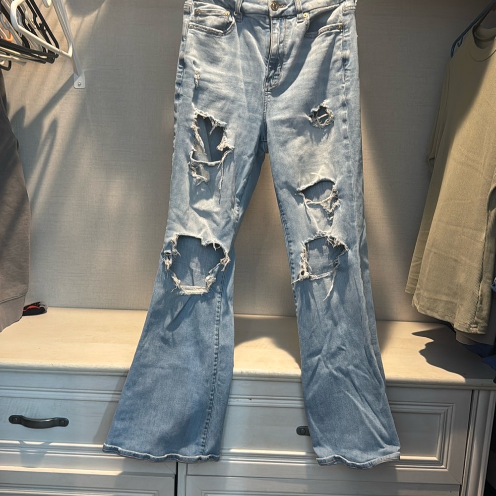 American eagle flare jeans